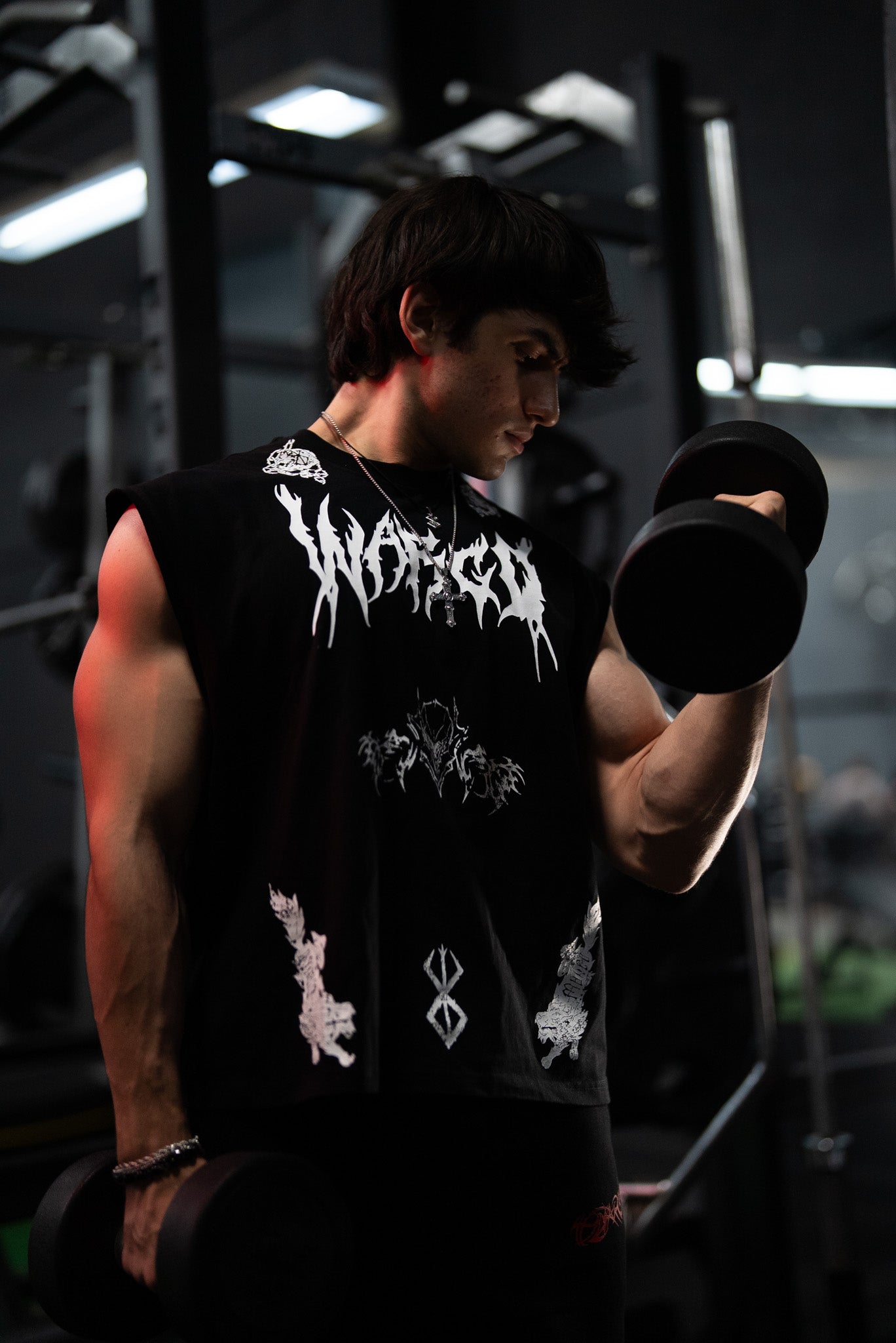 BOXI TANK BLACK WHITE - BERSERK EDITION