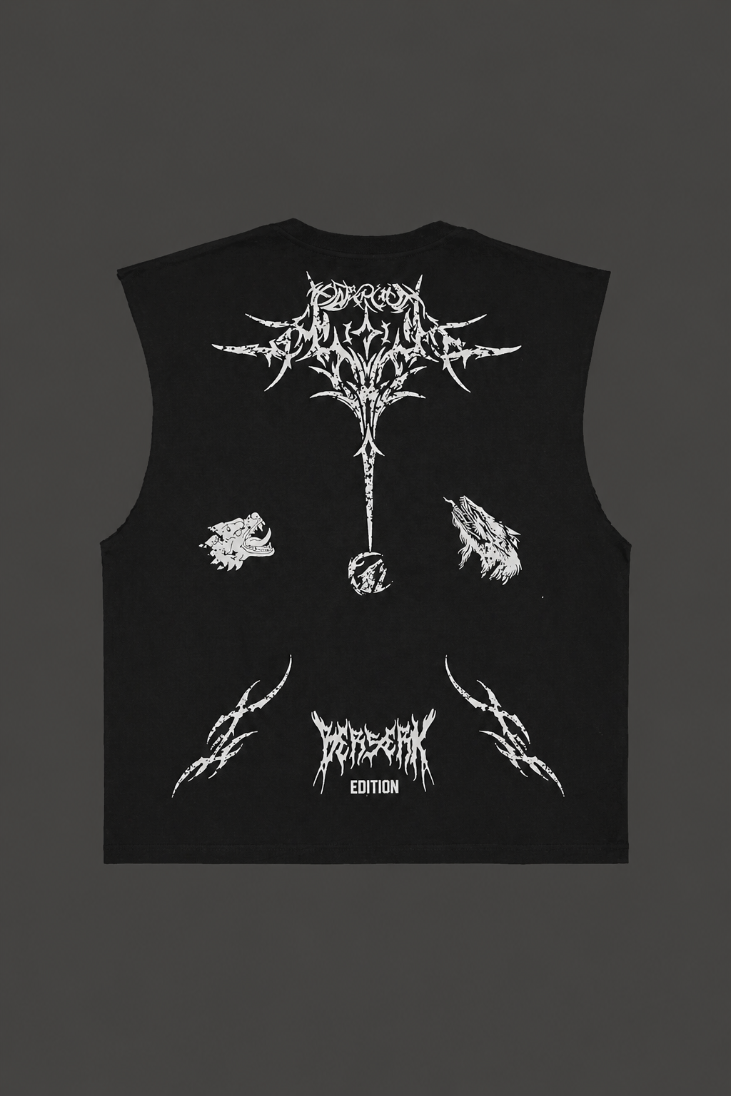 BOXI TANK BLACK WHITE - BERSERK EDITION