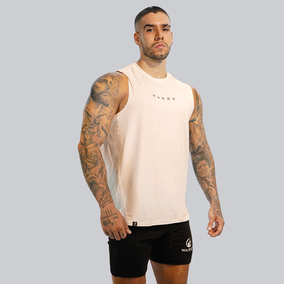 CAMISETA SIN MANGAS LEGACY TANK - CREAM
