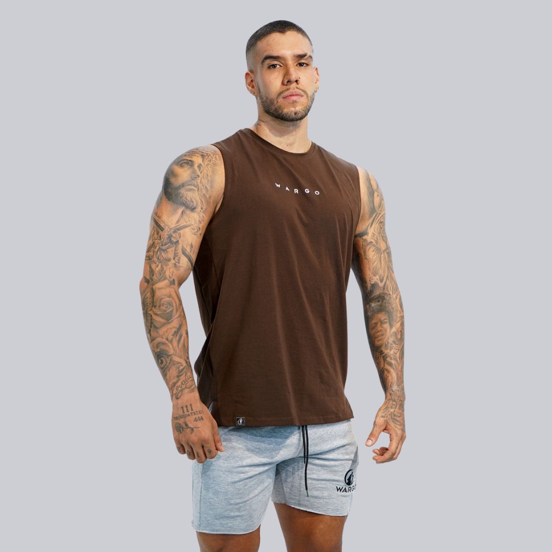 CAMISETA SIN MANGAS LEGACY TANK - BROWN