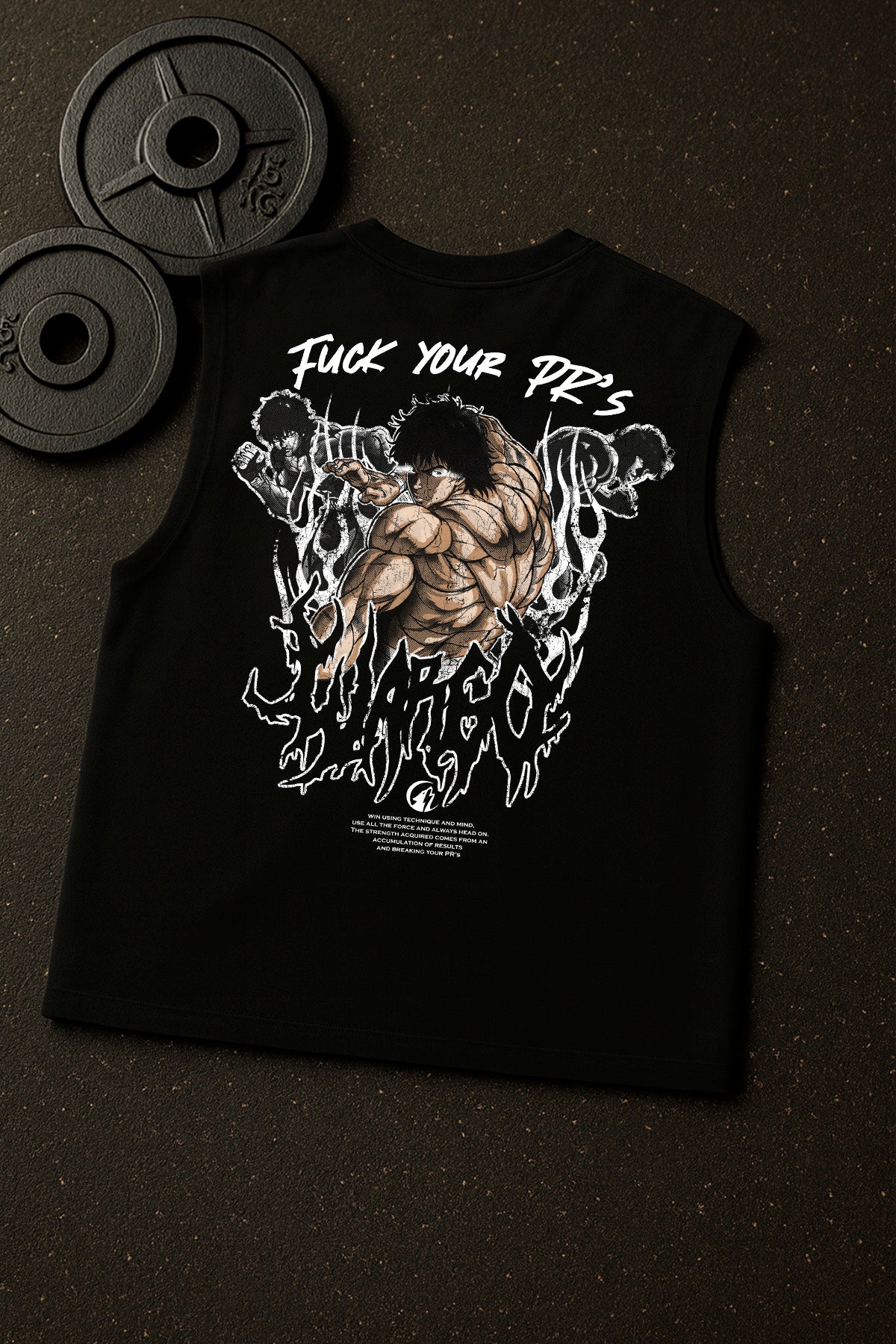 CAMISETA TANK BAKI - NEGRO