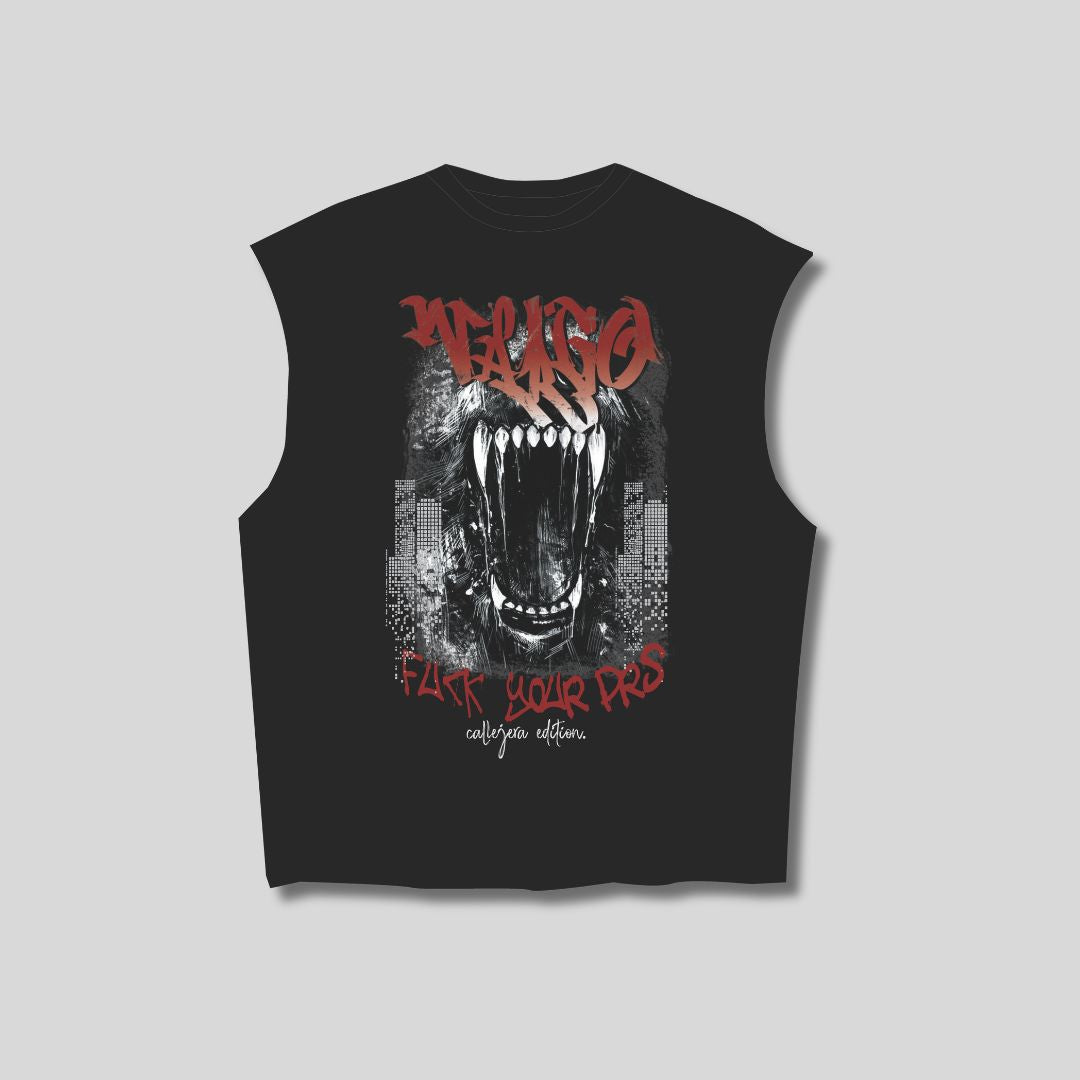 TANK RUGIDO CALLEJERA - BLACK