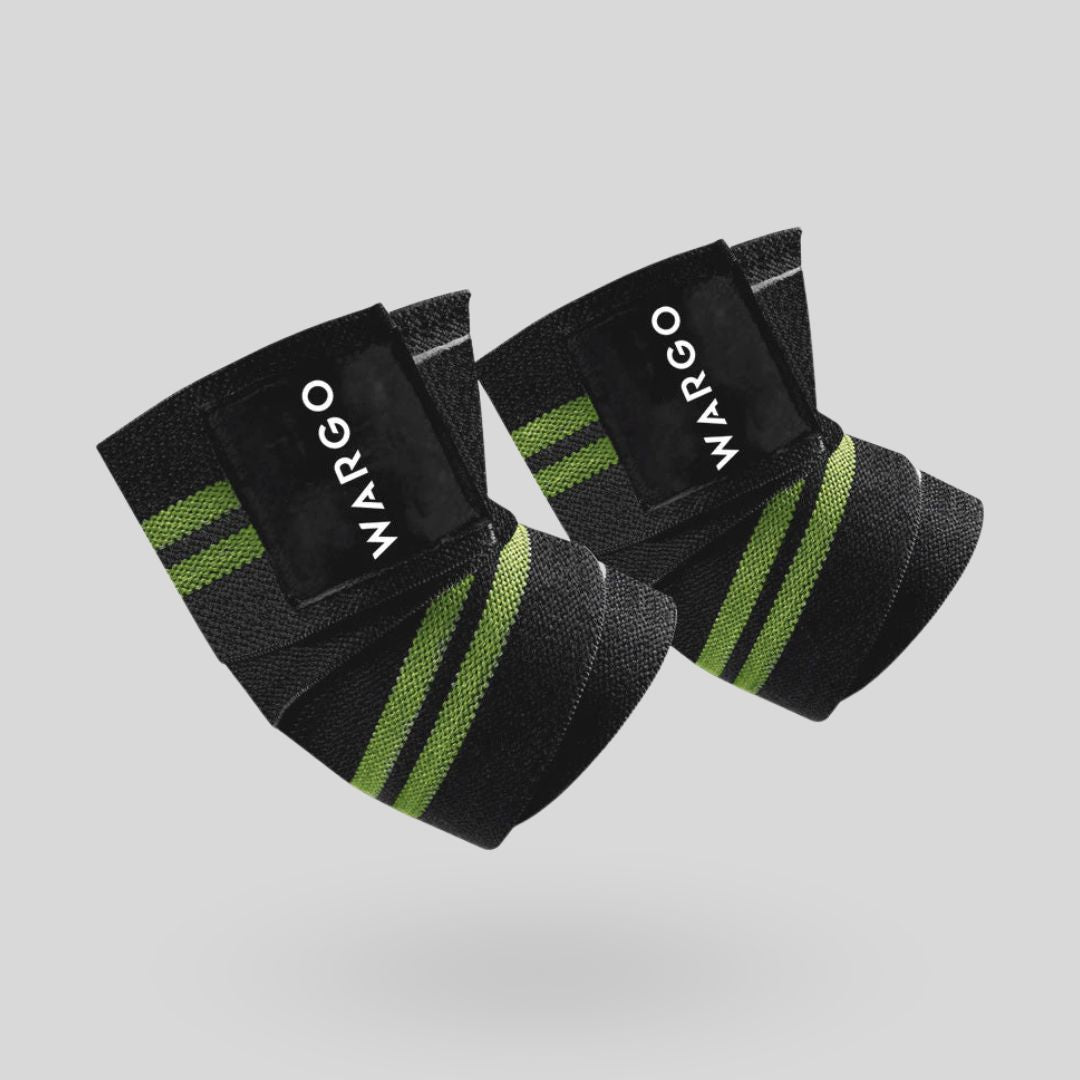 VENDAS CODO PARA GYM - GREEN ARMY STRIPE