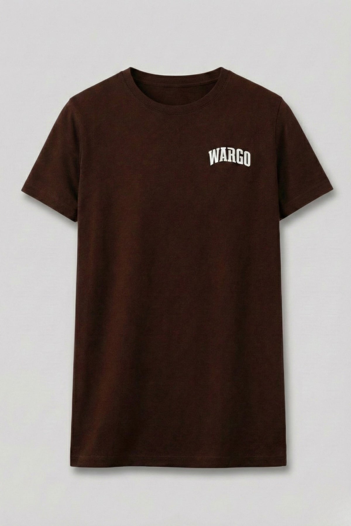 CAMISETA SLIM TEE 12/25 - CAFÉ