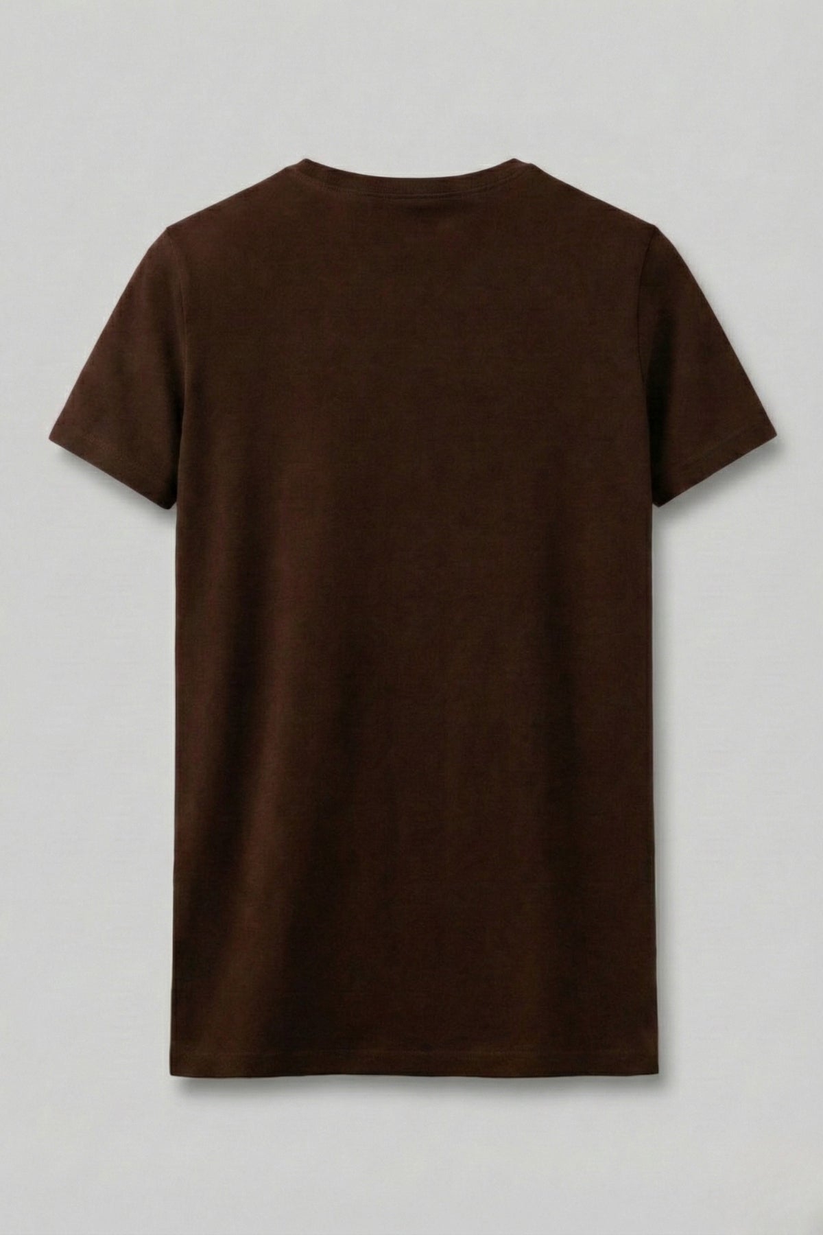 CAMISETA SLIM TEE 12/25 - CAFÉ