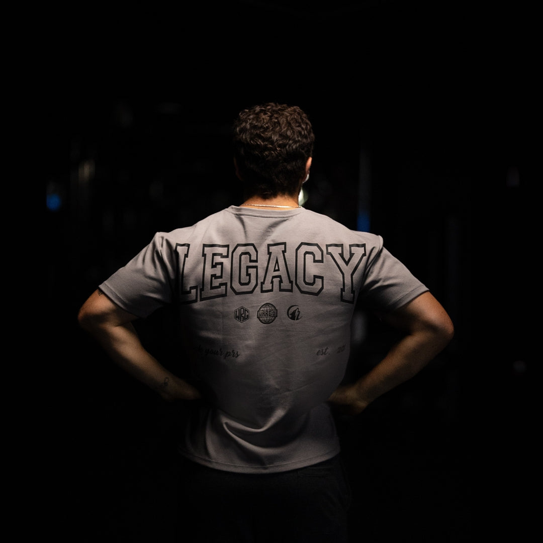 CAMISETA TEE LEGACY CREW - IVORY