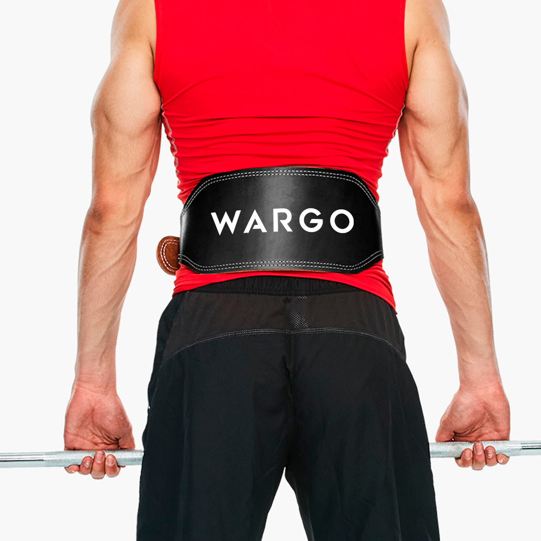 Wargo PU Leather Gym Belt
